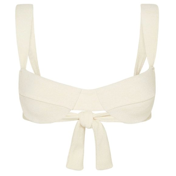 Ziah Swim Ella Top Bouclê | Ecru - Picture 3 of 5